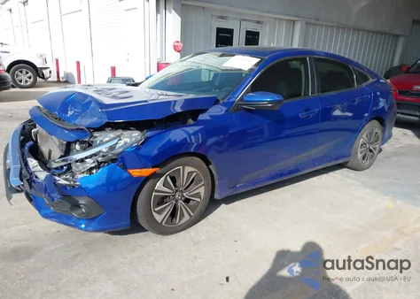2018 Honda Civic Ex-T z USA, uszkodzony, nr VIN JHMFC1F36JX013433
